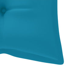 Afbeelding in Gallery-weergave laden, Kussen voor schommelstoel 120 cm stof lichtblauw
