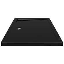 Afbeelding in Gallery-weergave laden, Douchebak rechthoekig 70x90 cm ABS zwart
