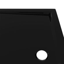 Afbeelding in Gallery-weergave laden, Douchebak rechthoekig 80x100 cm ABS zwart
