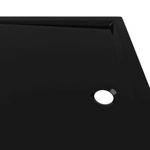 Afbeelding in Gallery-weergave laden, Douchebak rechthoekig 80x110 cm ABS zwart
