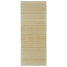 Afbeelding in Gallery-weergave laden, Tapijt 100x160 cm bamboe natuurlijk
