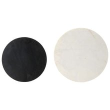Afbeelding in Gallery-weergave laden, Salontafels 2 st zwart en wit
