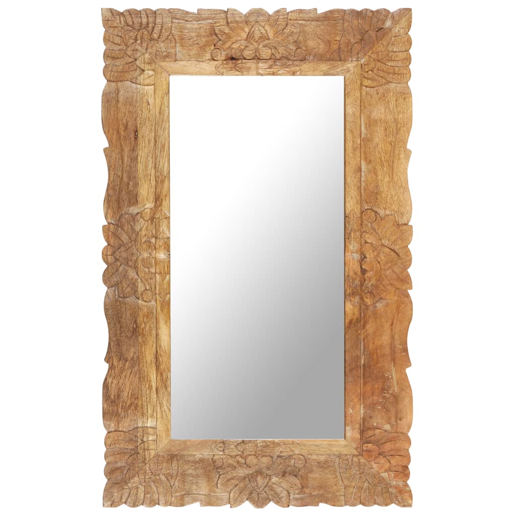 Spiegel 80x50 cm massief mangohout